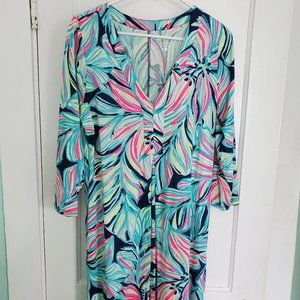 Lilly Pulitzer Shift Dress, Size L